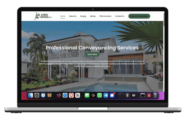 Alfrieda Conveyancing — developed by Hasitha Priyadarshana